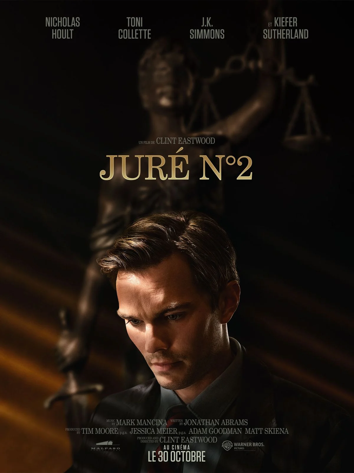 Juré n°2 (Juror#2) – Clint Eastwood