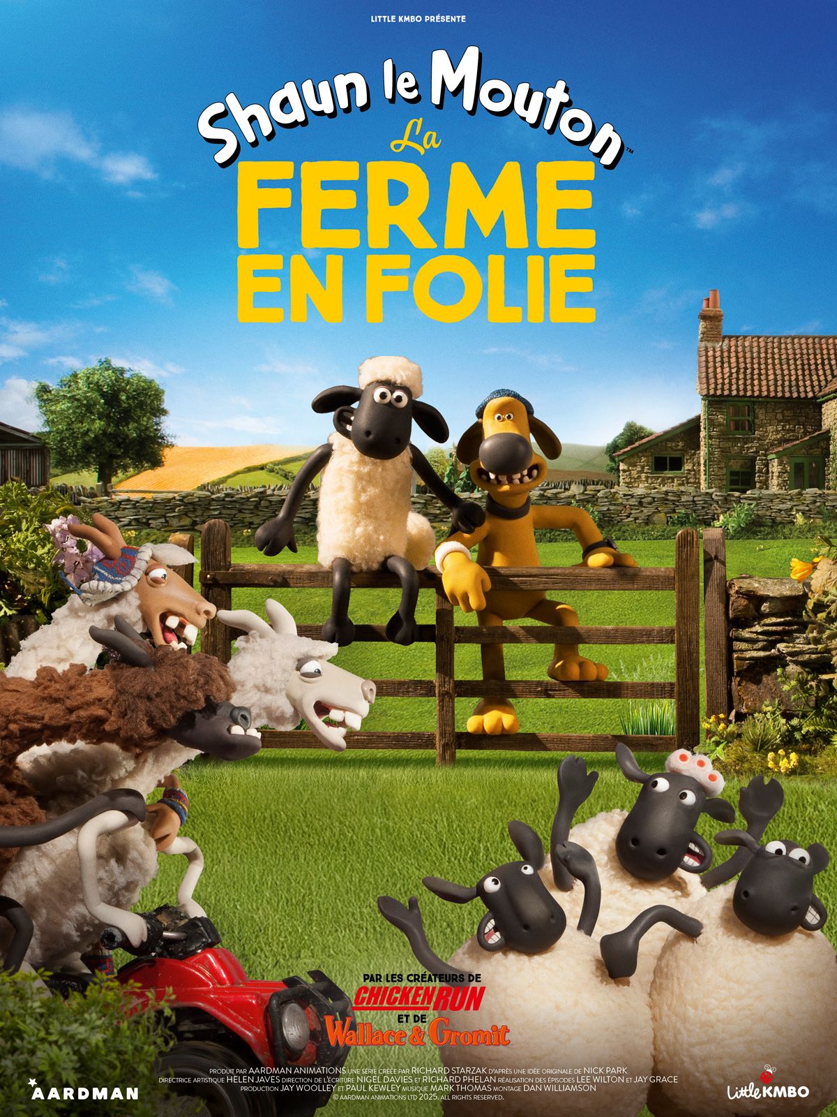 Shaun le Mouton la ferme en folie