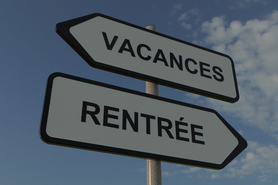 Vive la fin des vacances !